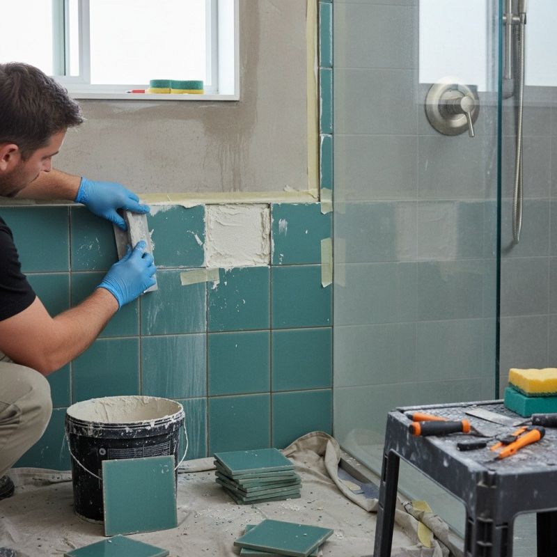 Bathroom Tile Replacement